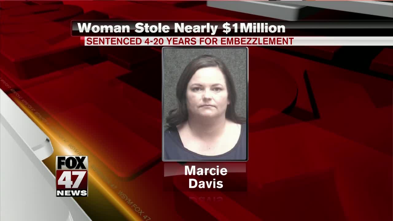 Headed to prison for embezzling nearly $1M