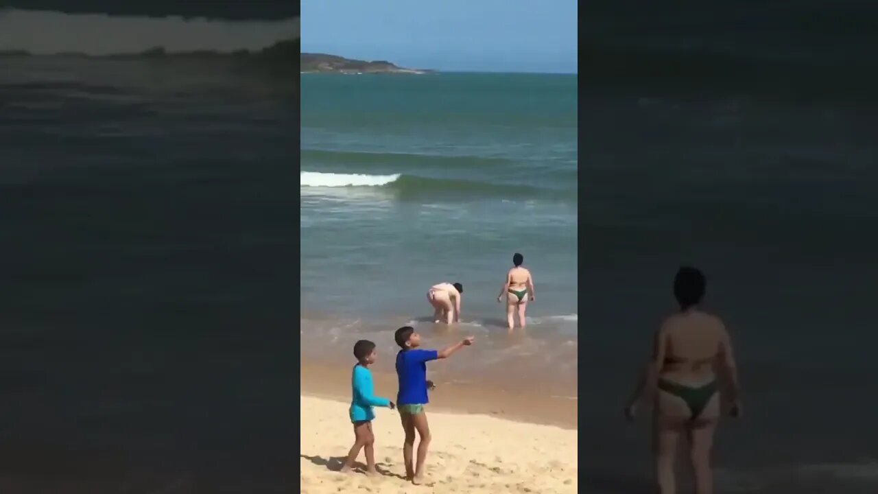 Praia do morro em Guarapari