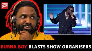 BURNA BOY BLASTS LAGOS CONCERT ORGANISERS AND PROMOTERS W OR L