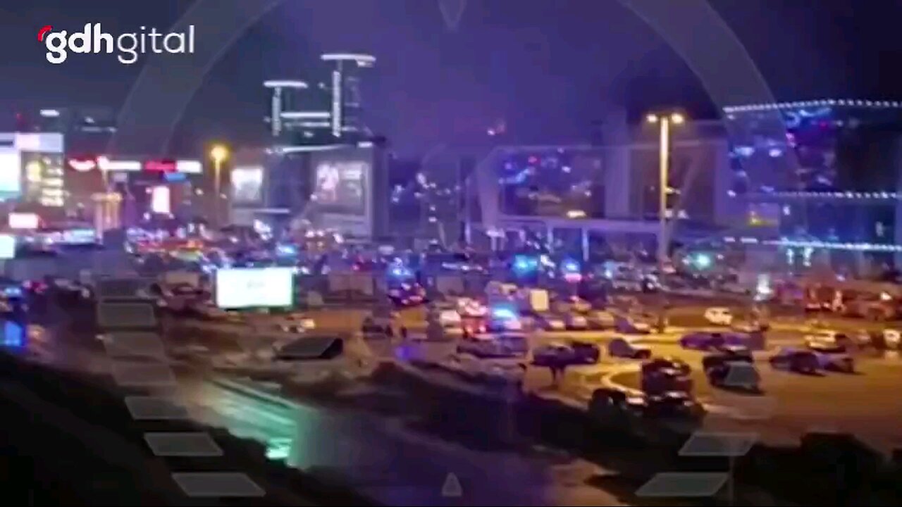 New images of the Crocus shopping center attacked by terrorists in Moscow.