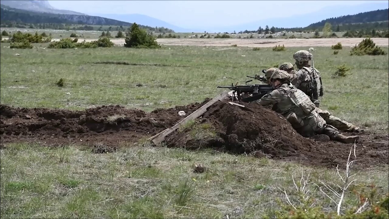 173rd Conducts Platoon Exercise in Croatia