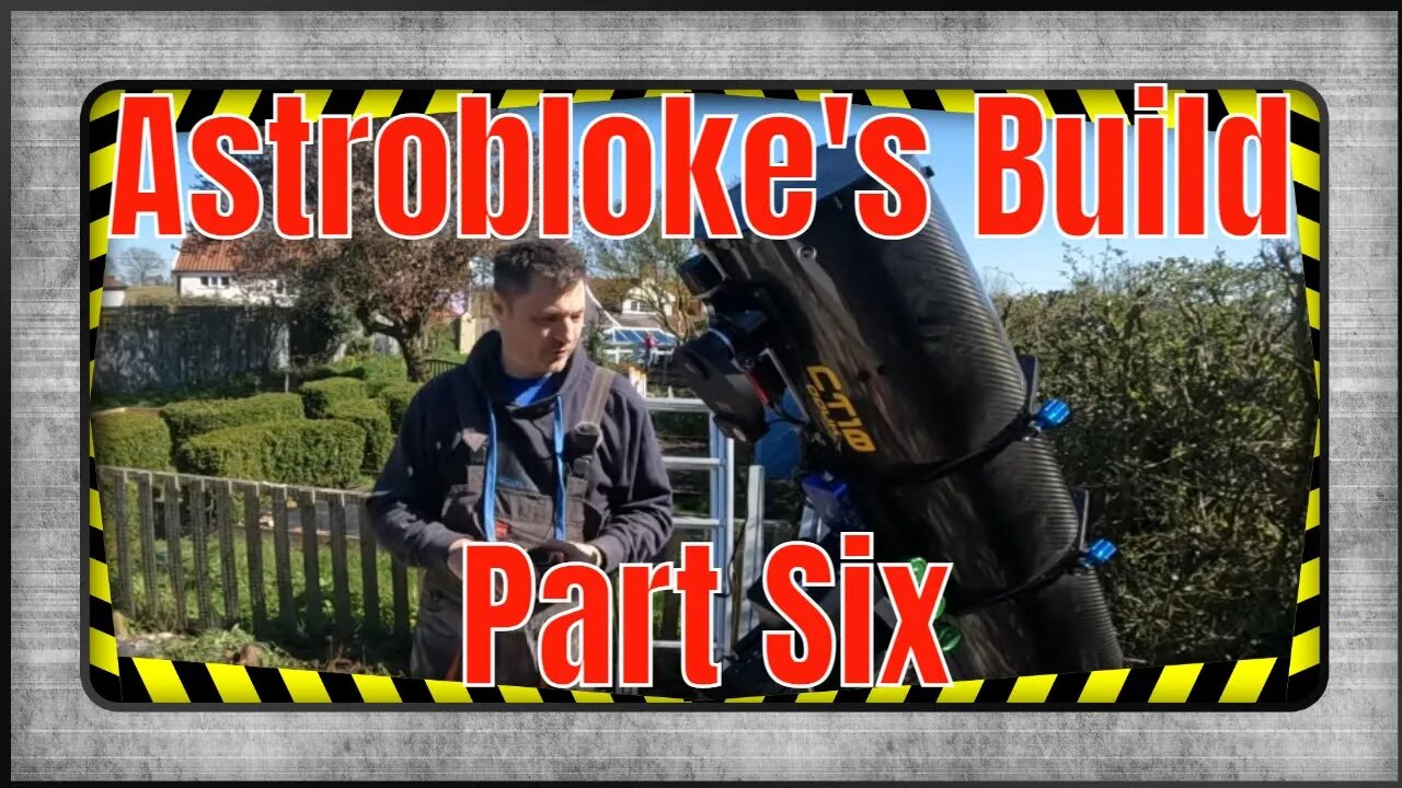 How to Build a roll off roof Observatory/warm room for Astrophotography Pt 6