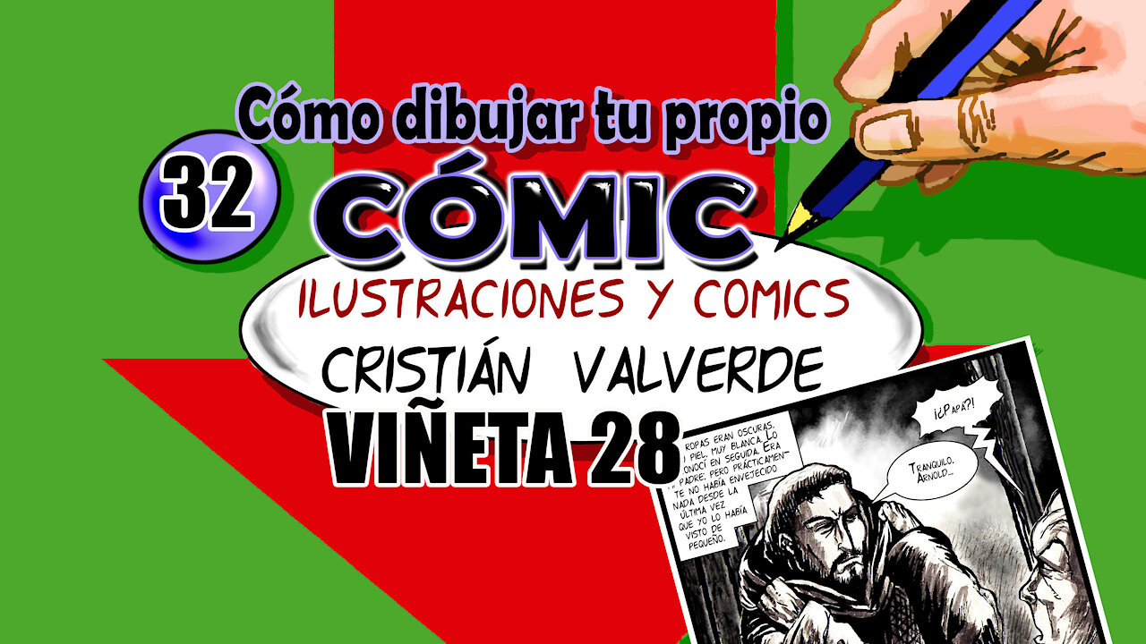 Como dibujar tu propio comic: Viñeta 28