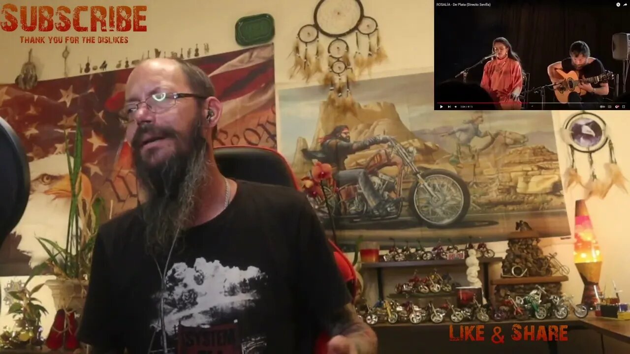 ROSALÍA - De Plata (Directo Sevilla)-Reaction