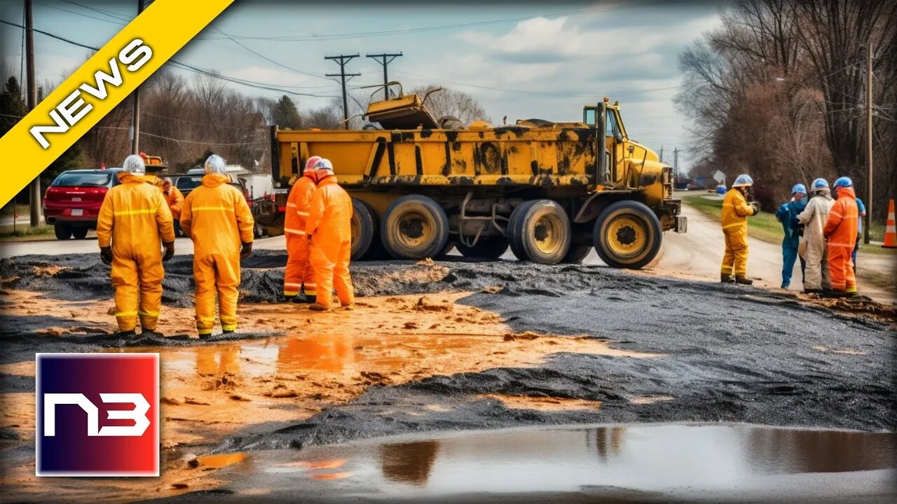 PTSD: Residents Panic After Truck Carrying Toxic Derailment Soil Overturns in Ohio - EPA Downplays