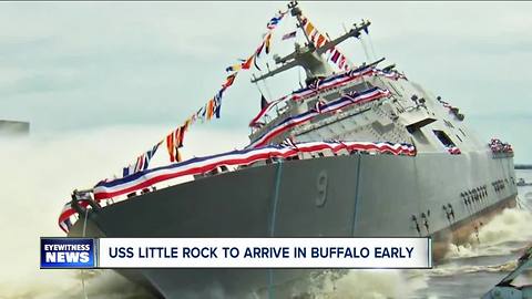 New USS Little Rock expected to arrive Monday