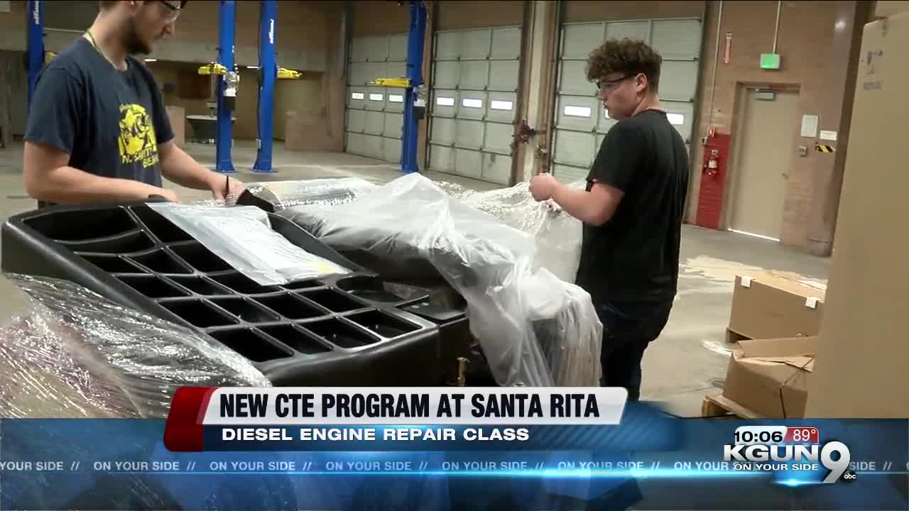 Santa Rita High School adds Diesel Engine Repair program