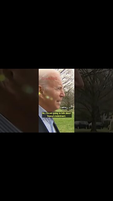 Does Joe Biden think the charges against Trump are "politically motivated?"