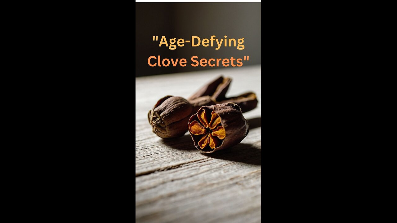 . "Revitalize Your Health: Harnessing the Power of Cloves After 50!"