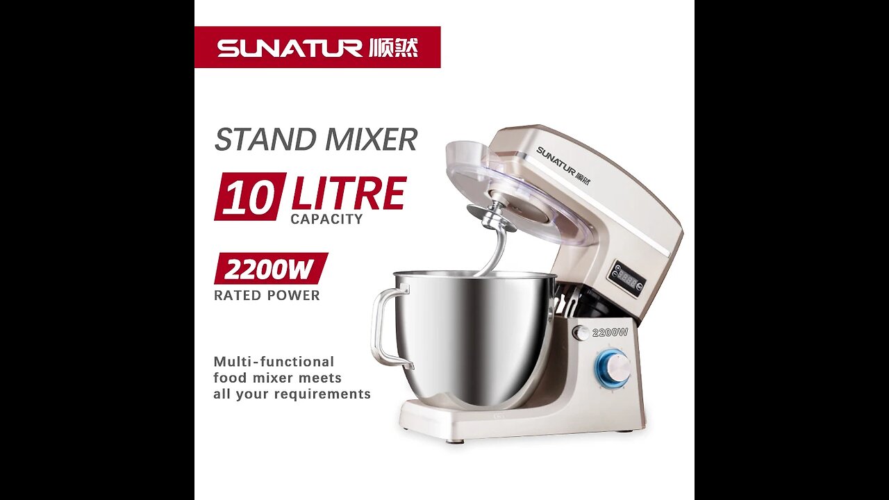 ANNUAL SALE!! and Mixer Electric Kitchen Mixer Food Processor 2200W