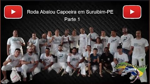 Roda Abalou Capoeira em Surubim-PE Parte1