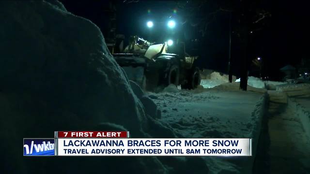 Lackawanna continues to dig out