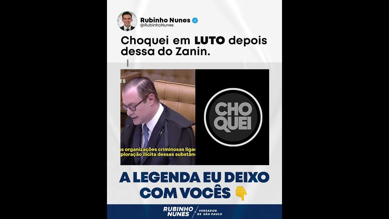 Comentem #shorts #zanin #stf #drogas #policia #choquei #esquerda