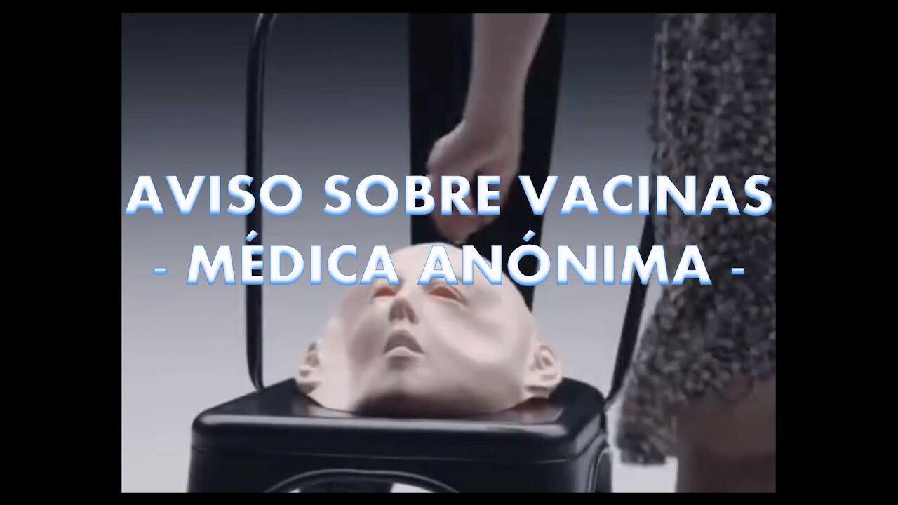 AVISO SOBRE "VACINAS" - MÉDICA ANÓNIMA