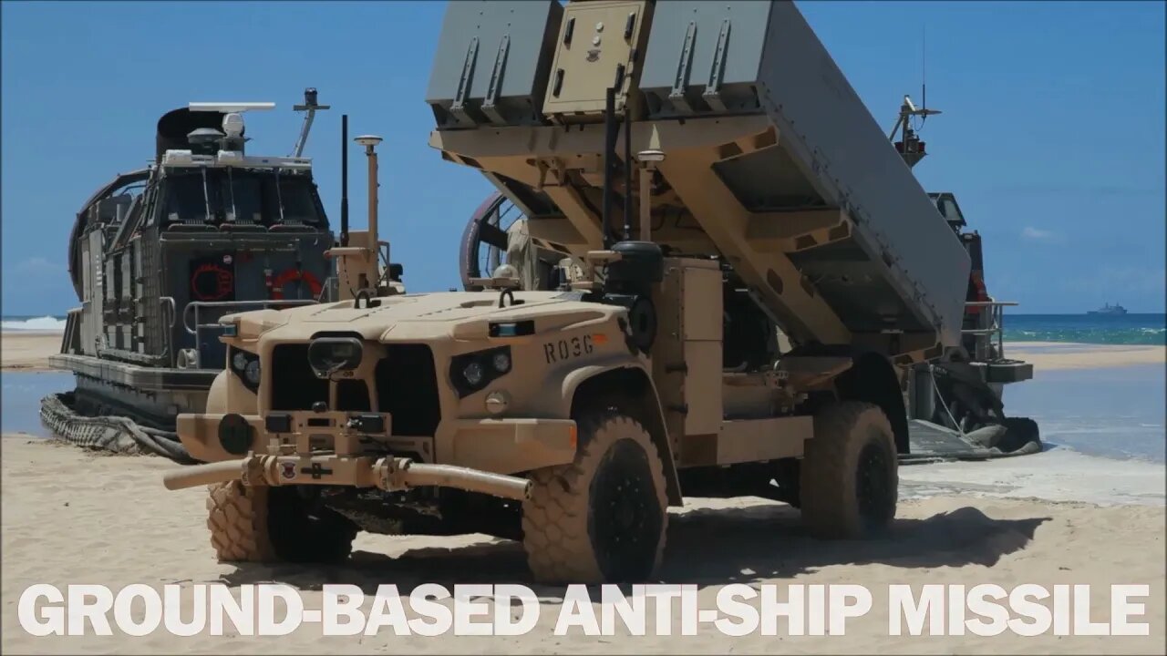 U.S. Marine Ground-Based Anti-Ship Missile Capability #Shorts