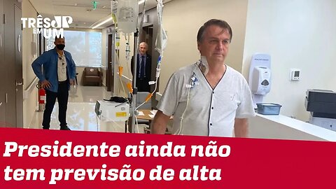 Bolsonaro segue em recuperação apesar de internação