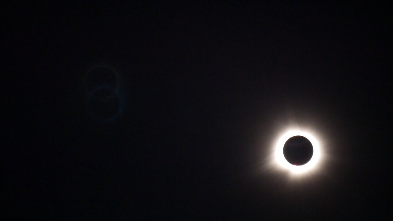 April 8th 2024 Eclipse from Benedicta, Maine