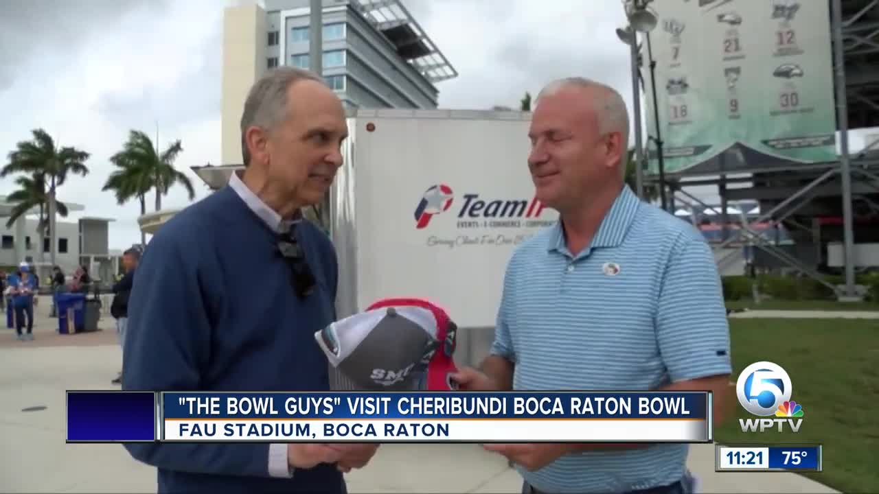 The Bowl Guys come to the Cheribundi Boca Raton Bowl