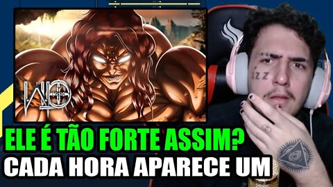 (GANHA DO YUJIRO?) REAGINDO a WLO - O Mais Forte do Passado [ Baki The Glapper / Pickle ] | REACT