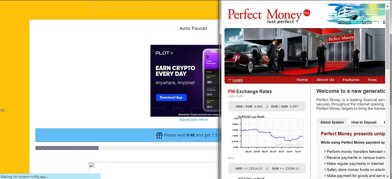 How To Earn Free USD TOKENS Auto Faucet Cryptocurrency At BTC Bunch Withdraw Via Perfect Money