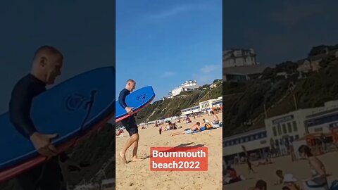 Bournmouth beach 2022