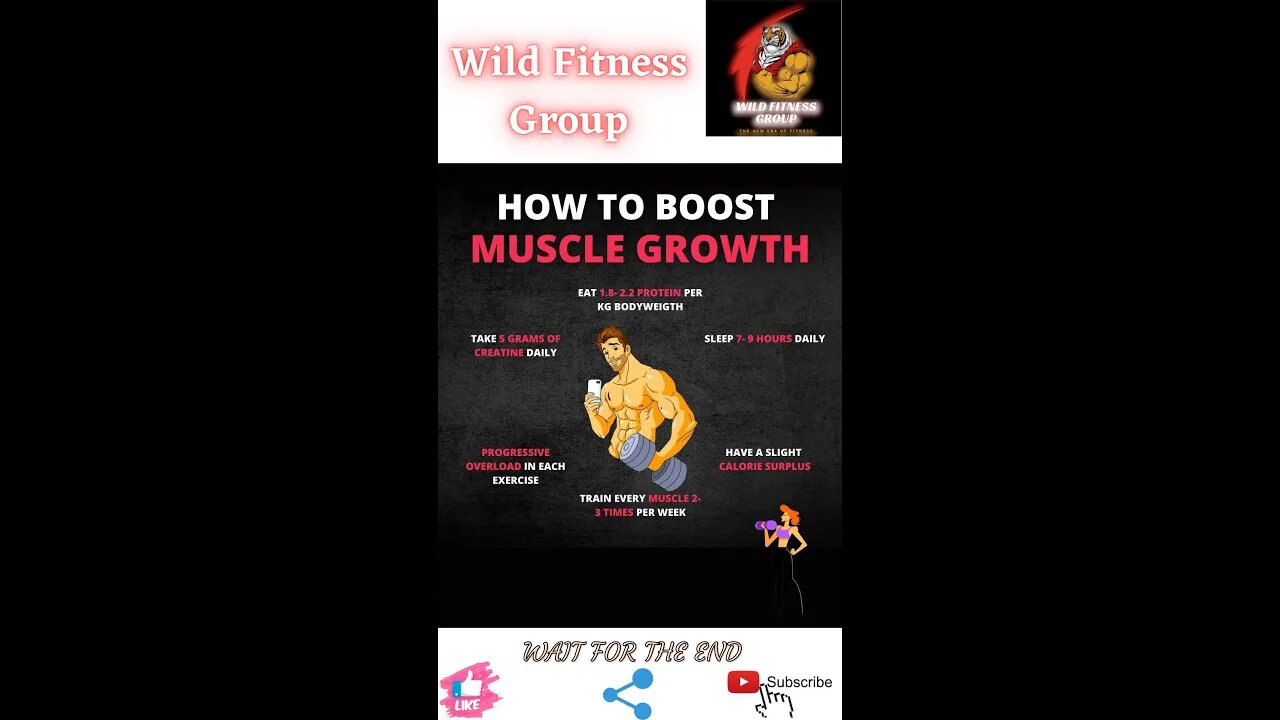 🔥How to boost muscle growth🔥#shorts🔥#viralshorts🔥#fitnessshorts🔥#wildfitnessgroup🔥