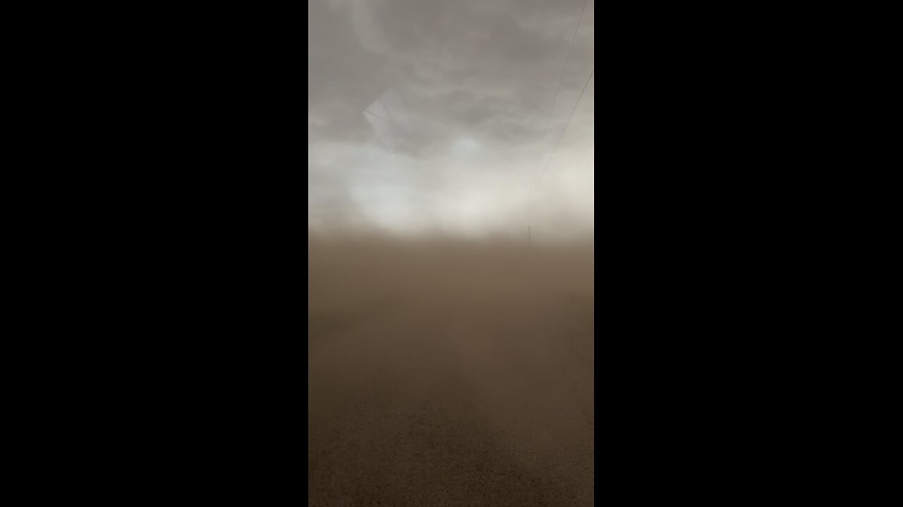 Dusty chase this evening!