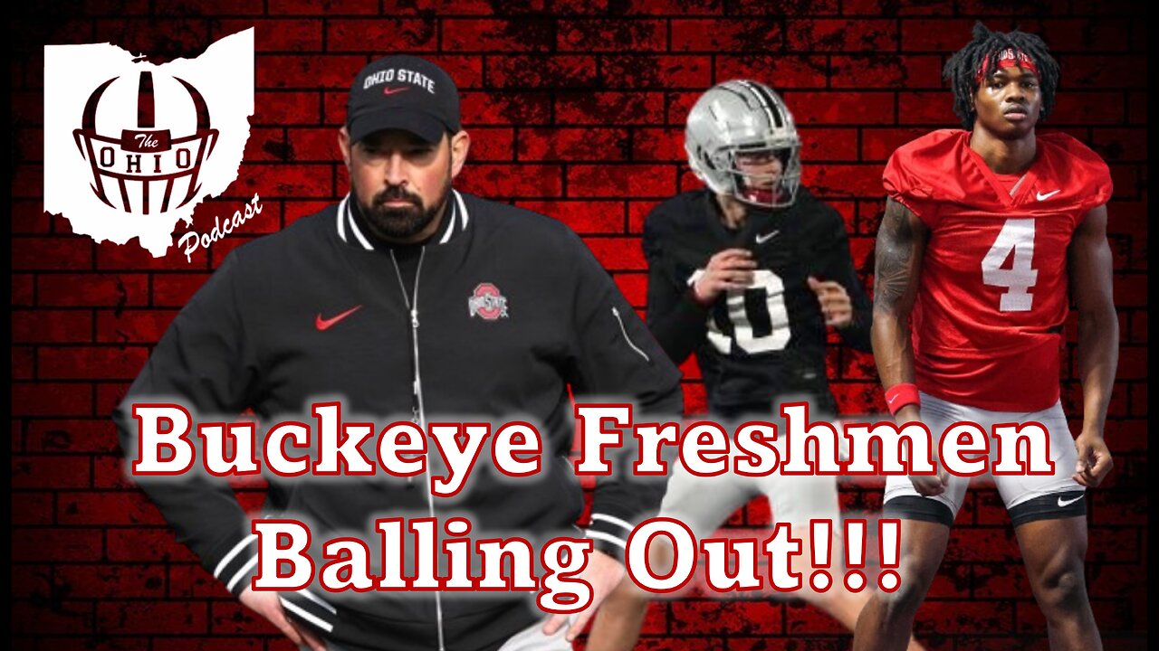Buckeye Freshmen Balling Out in Spring Ball. Who will start?