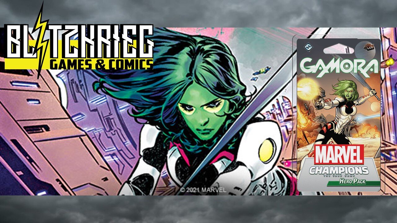 Marvel Champions Card Game Gamora Expansion Unboxing