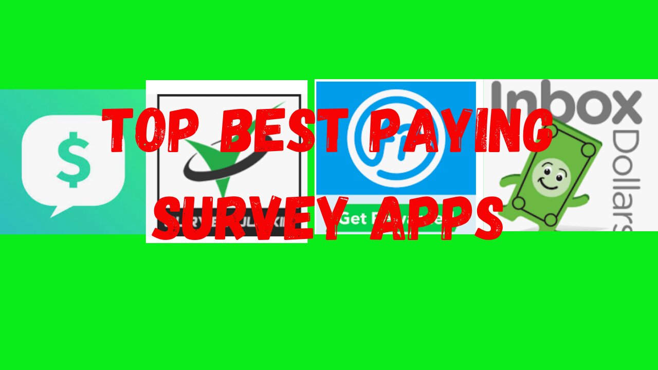 Best paying survey apps