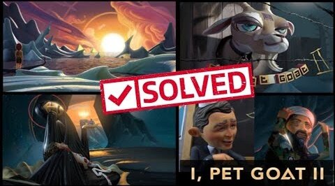 I Pet Goat 2 SOLVED!! - EXACTY 10 years later!!!