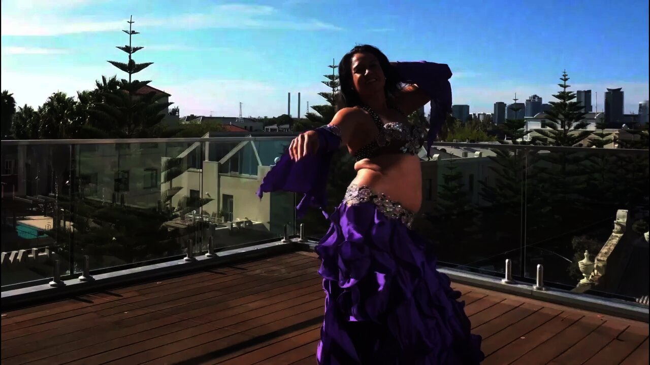 Classical Belly Dance Performance 2021 with 4K video