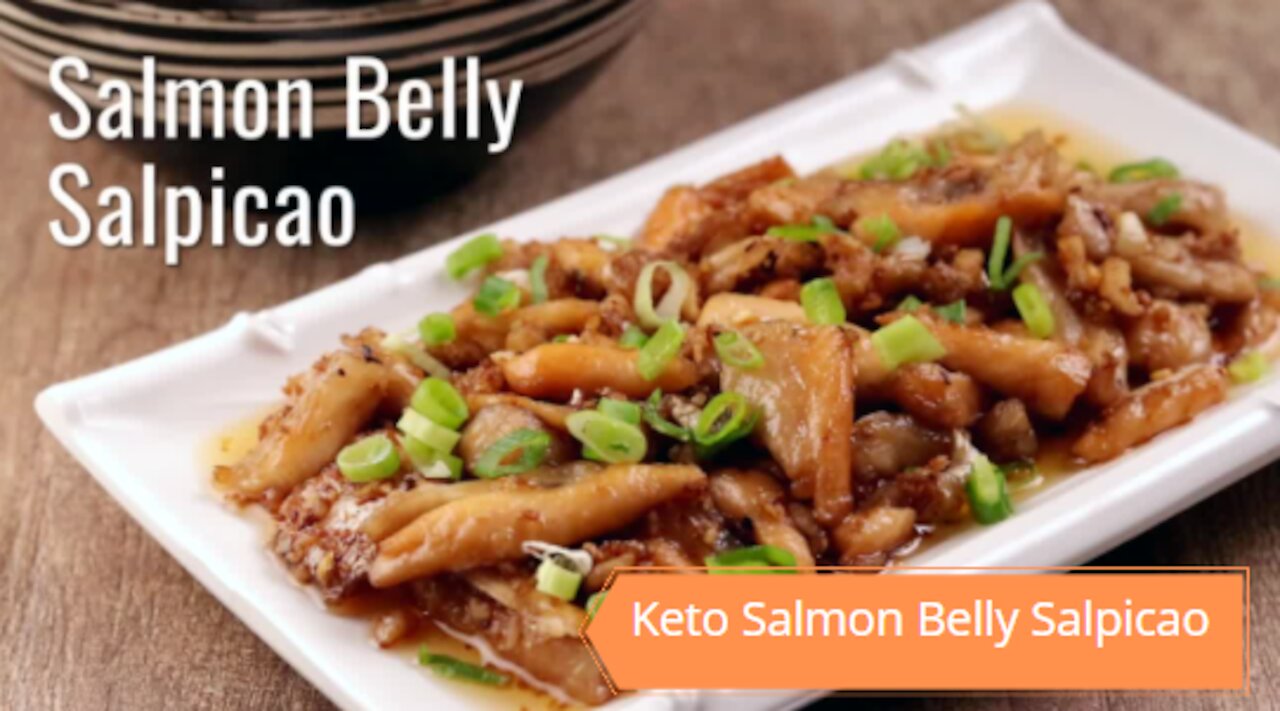 Keto Salmon Belly Salpicao Recipe #Keto #Recipes