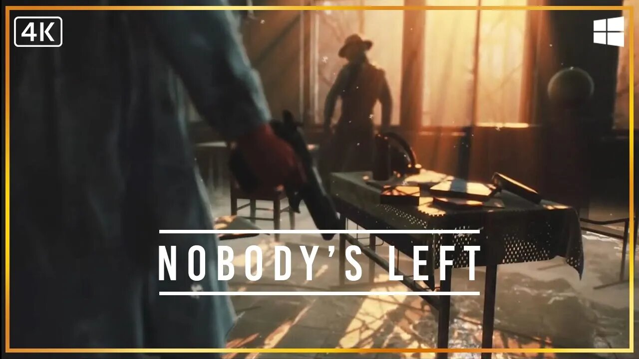 [4K] THE LAST OF US type game by INDIE DEVELOPER - NOBODY'S LEFT ( Exclusive Gameplay )