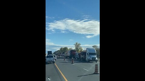 Truck Accident On Highway 401