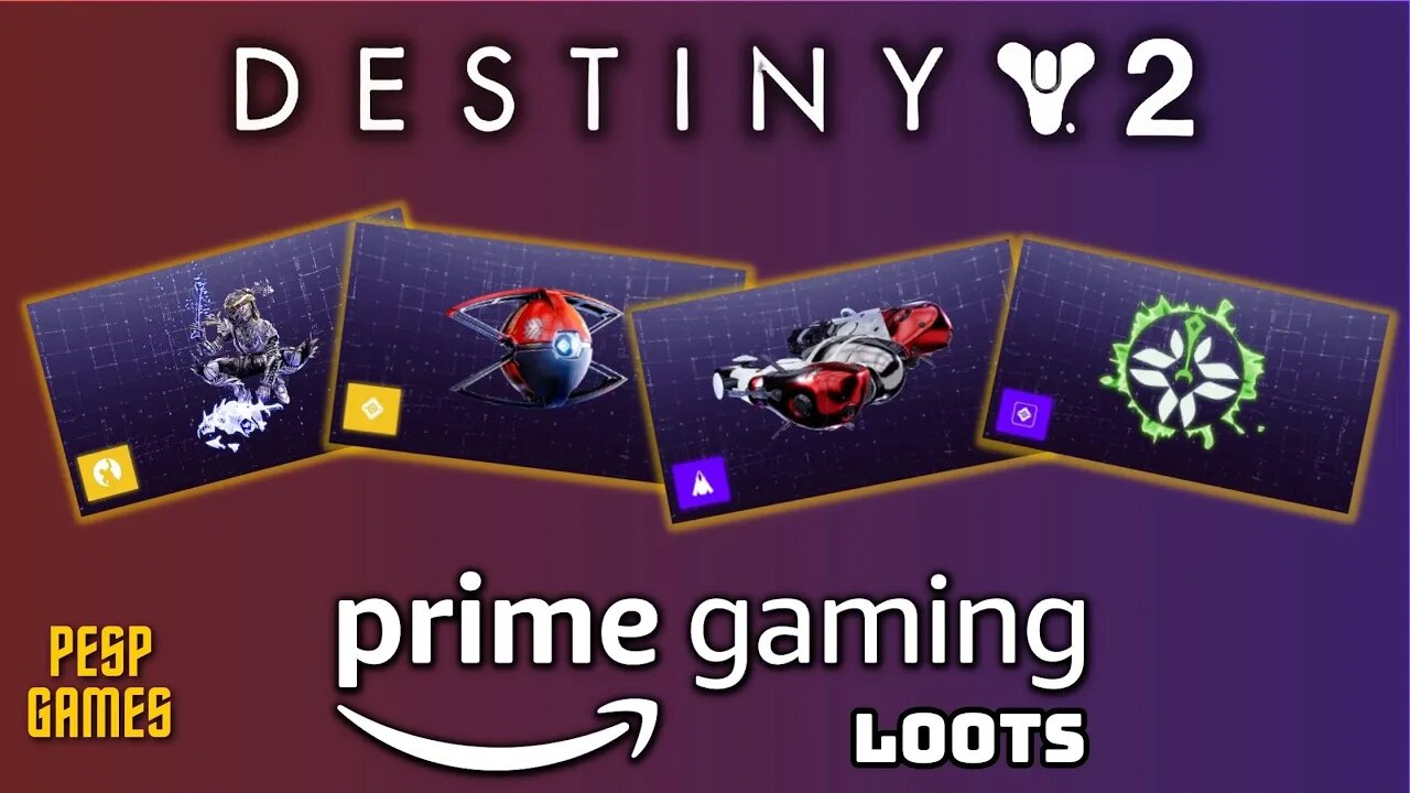 Destiny 2 - Loots Prime Gaming (Setembro 2023)