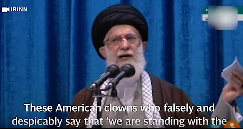 Ayatollah Ali Khamenei condemns Trump and 'American clowns'