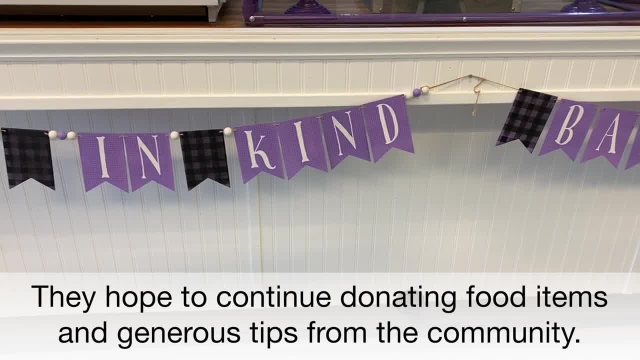 In KinD Bakery gives first donation