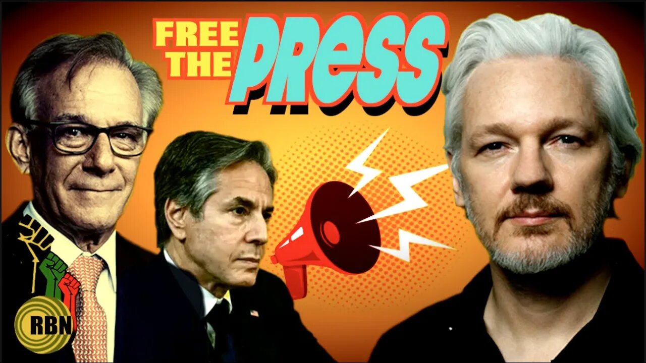 Antony Blinken & David Ignatius from WAPO Interrupted by Free Assange Activists