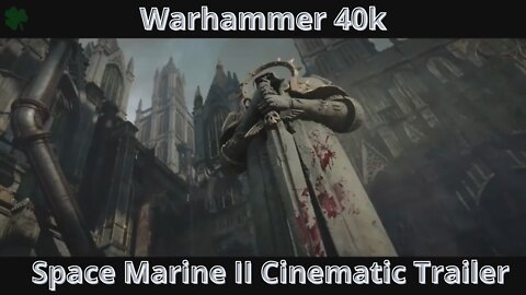 Warhammer 40k: Space Marine II Cinematic Trailer - Cool TECHNO BEATS!!