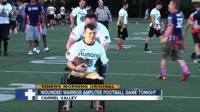 Amputee Veterans will face ex-NFL players in San Diego Friday Night