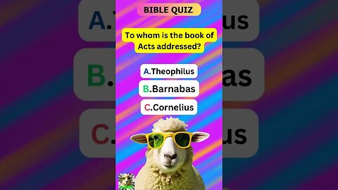 Fellowsheep! Its BIBLE Quizz Day! 🤔🥳 Quizz#8 #bible #biblestudy #trending #trendingshorts #viral