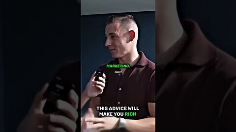 The Best Advice You Need To Get RICH. #shorts