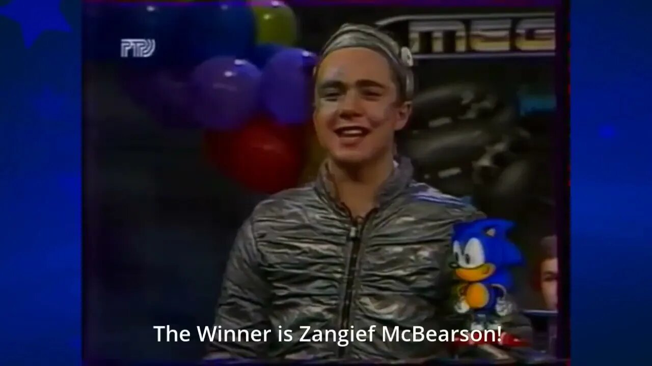 EzDubs.ai - "Sonic - Super Hedgehog" game show excerpt - Russian to English