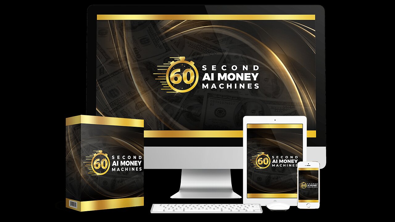60 Second "AI" Money Machines Review-Introducing A Real World First
