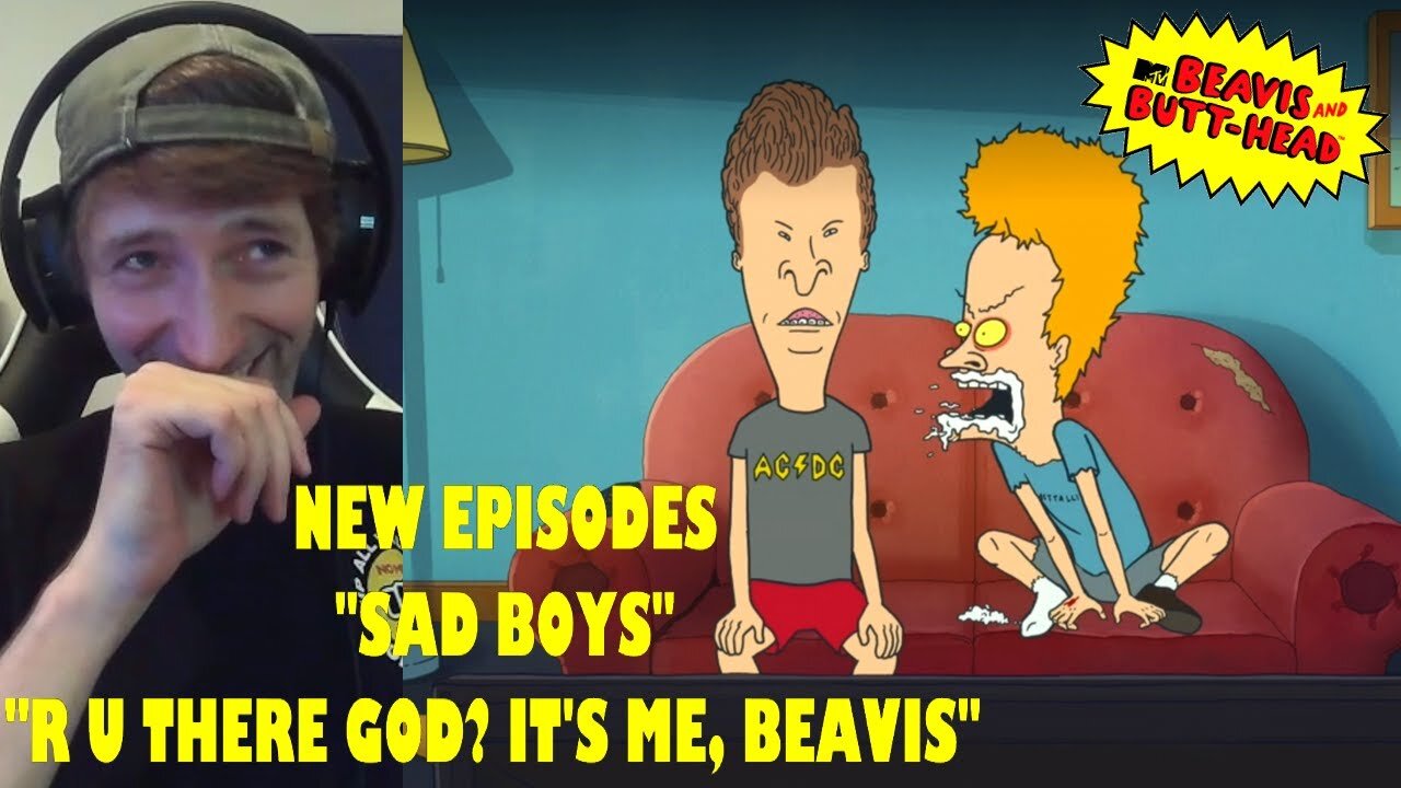 Beavis Butt Head 2023 Reaction Season 10 Episode 11 12 Sad Boys R U There God It s Me Beavis