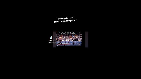 boxing is fake part 3 Anthony Joshua vs Francis