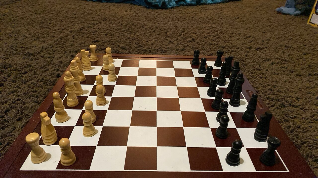 Stop Motion chess game