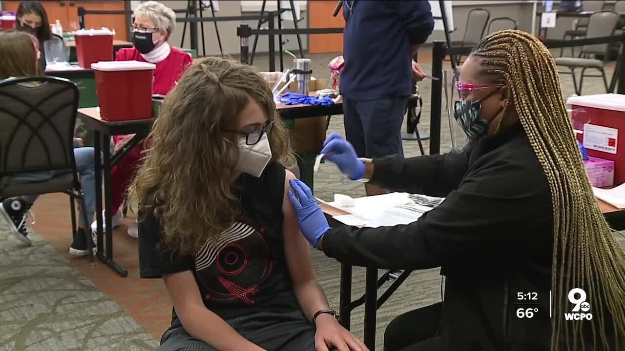 Kids and parents want to feel safe again, so they're lining up to get the COVID-19 vaccine