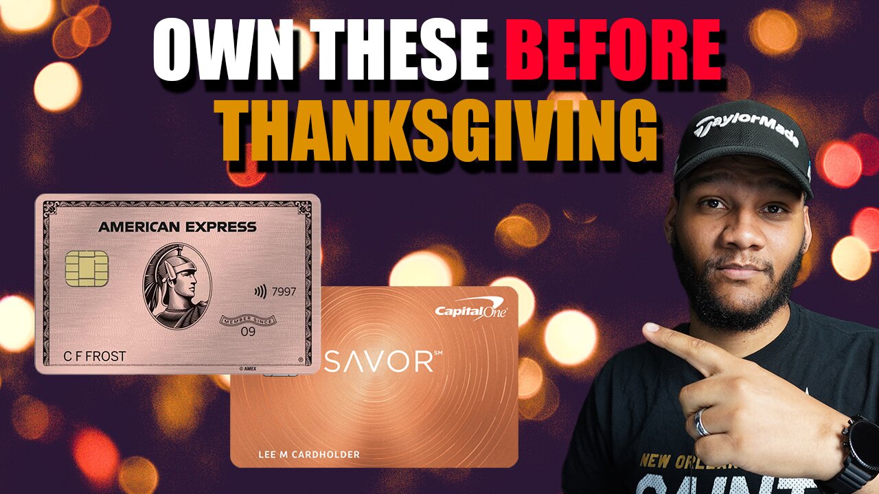 The Best "Foodie" Credit Cards To Own BEFORE Thanksgiving Dinner...